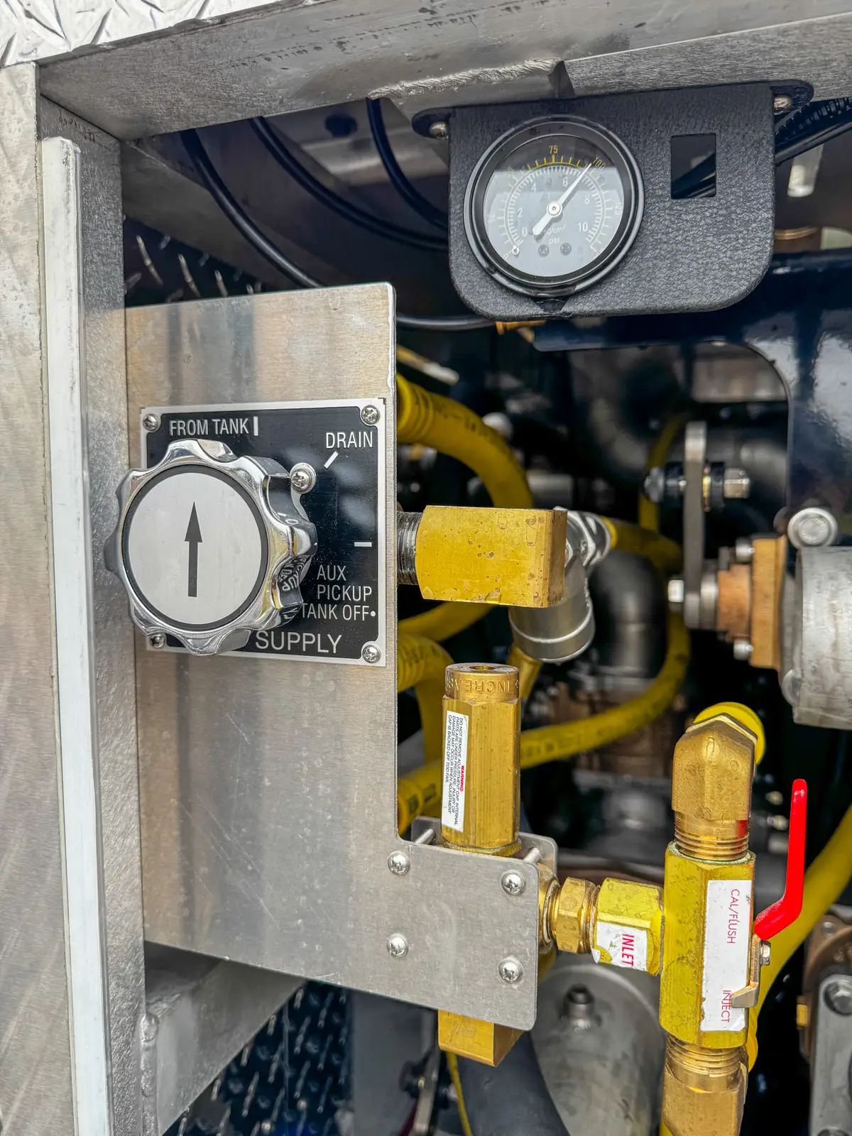 Head-on front exterior view with grille guard, bumper, and winch opening.